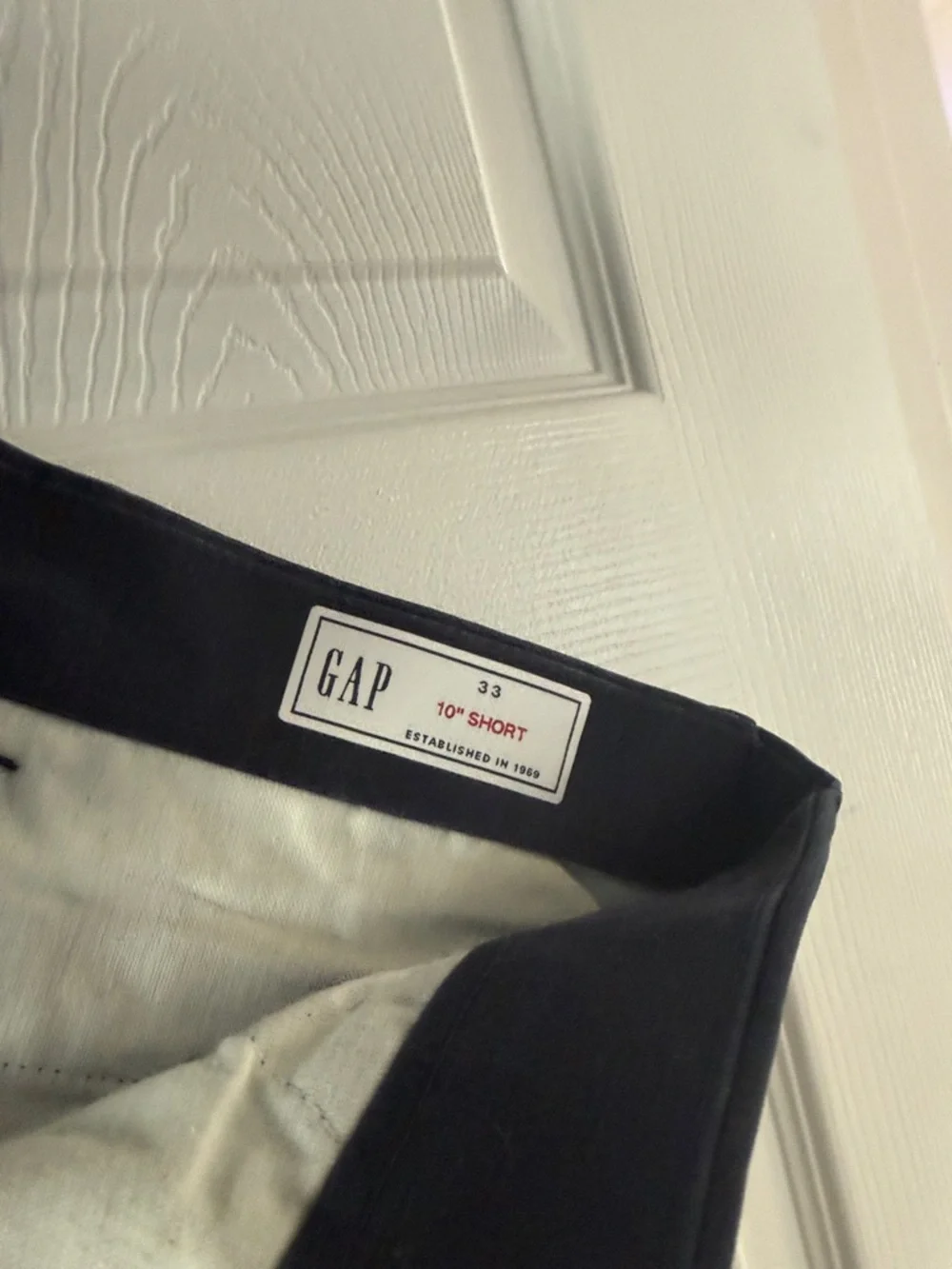 Gap Men's Navy Casual Chino Shorts - Picture 2 of 3